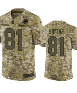 Dolphins Durham Smythe Jersey Nfl Camo Salute To Service