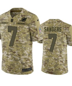 Dolphins Jason Sanders Jersey Nfl Camo Salute To Service