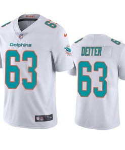 Dolphins Michael Deiter 2019 Nfl Draft White Vapor Limited Jersey
