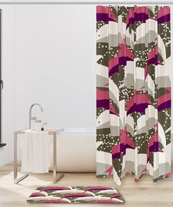 Dolphins Under Water Shower Curtain Durable Waterproof Bath Curtains Bathroom Decor