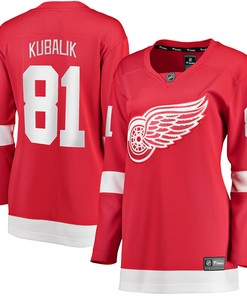 Dominik Kubalik Detroit Red Wings Fanatics Branded Womens Home Breakaway Player Jersey - Red Nhl