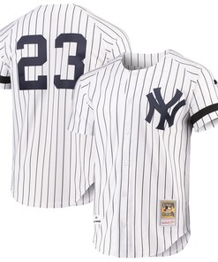 Don Mattingly New York Yankees Mitchell & Ness Cooperstown Collection Authentic Jersey - White Mlb