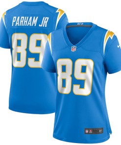 Donald Parham Jr. 89 Los Angeles Chargers Women's Game Jersey - Powder Blue