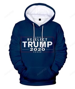 Donald Trump 2020 Style 1 3D Hoodie Zip Hoodie