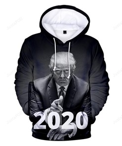 Donald Trump 2020 Style 3 3D Hoodie Zip Hoodie
