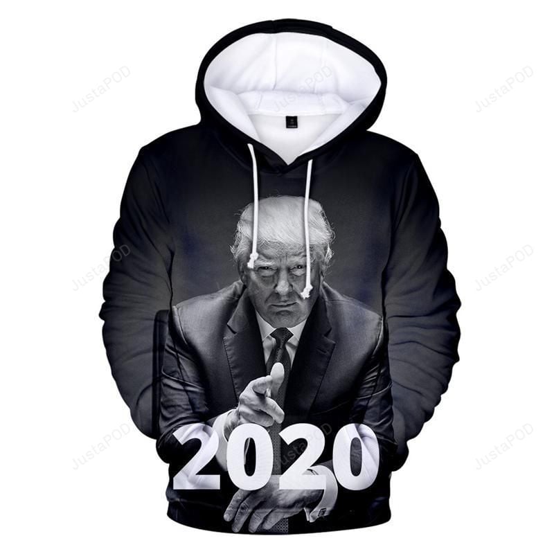 Donald Trump 2020 Style 3 3D Hoodie Zip Hoodie