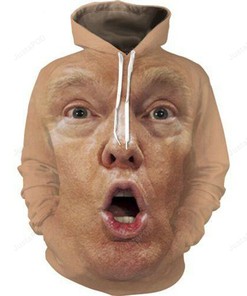 Donald Trump Usa President Funny Style 4 3D Hoodie Zip Hoodie
