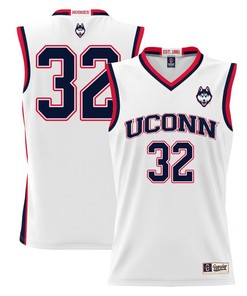 Donovan Clingan 32 UConn Huskies Basketball Men Jersey - White