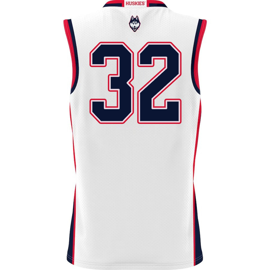Donovan Clingan 32 UConn Huskies Basketball Men Jersey - White