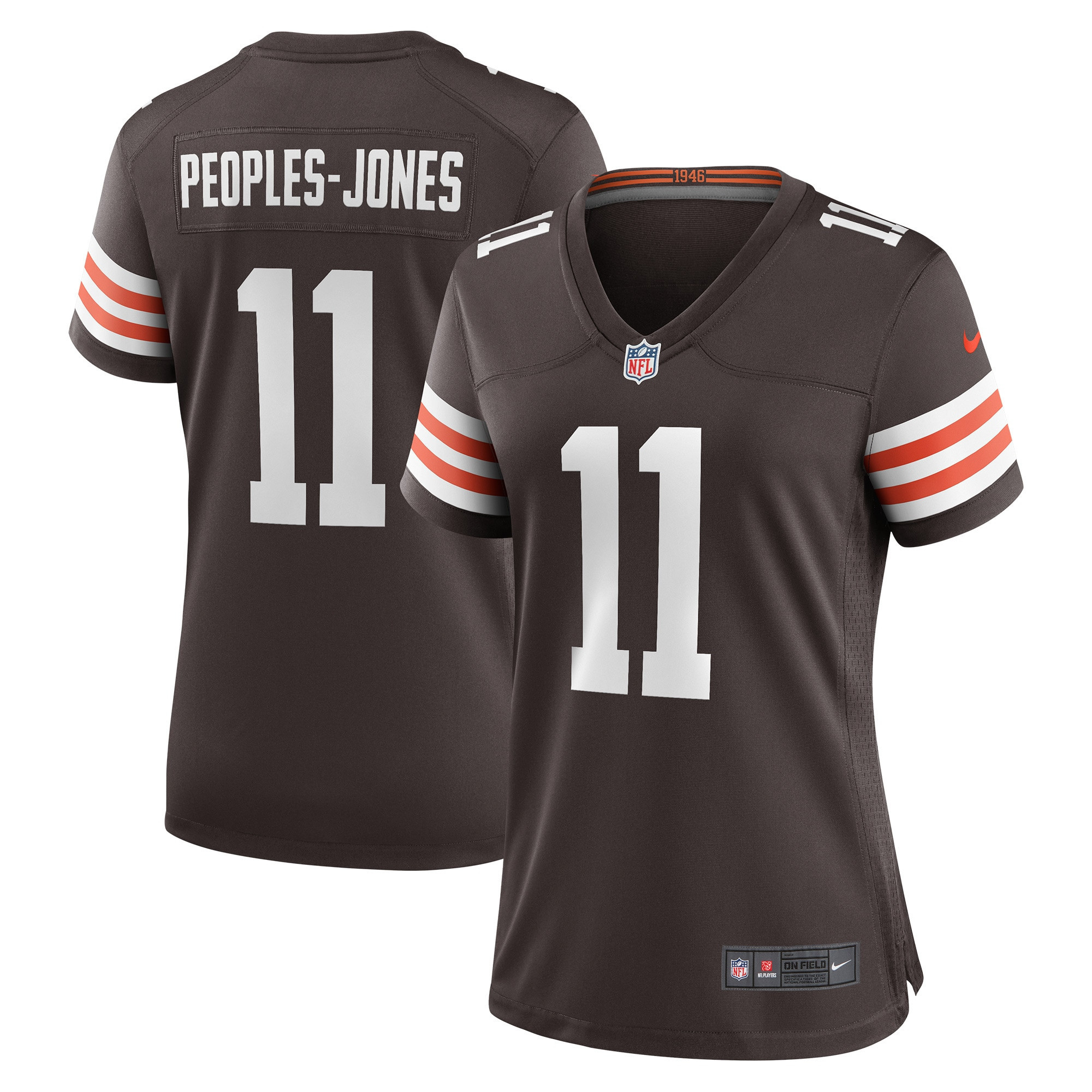 Donovan Peoples-jones Cleveland Browns Womens Game Jersey - Brown Nfl
