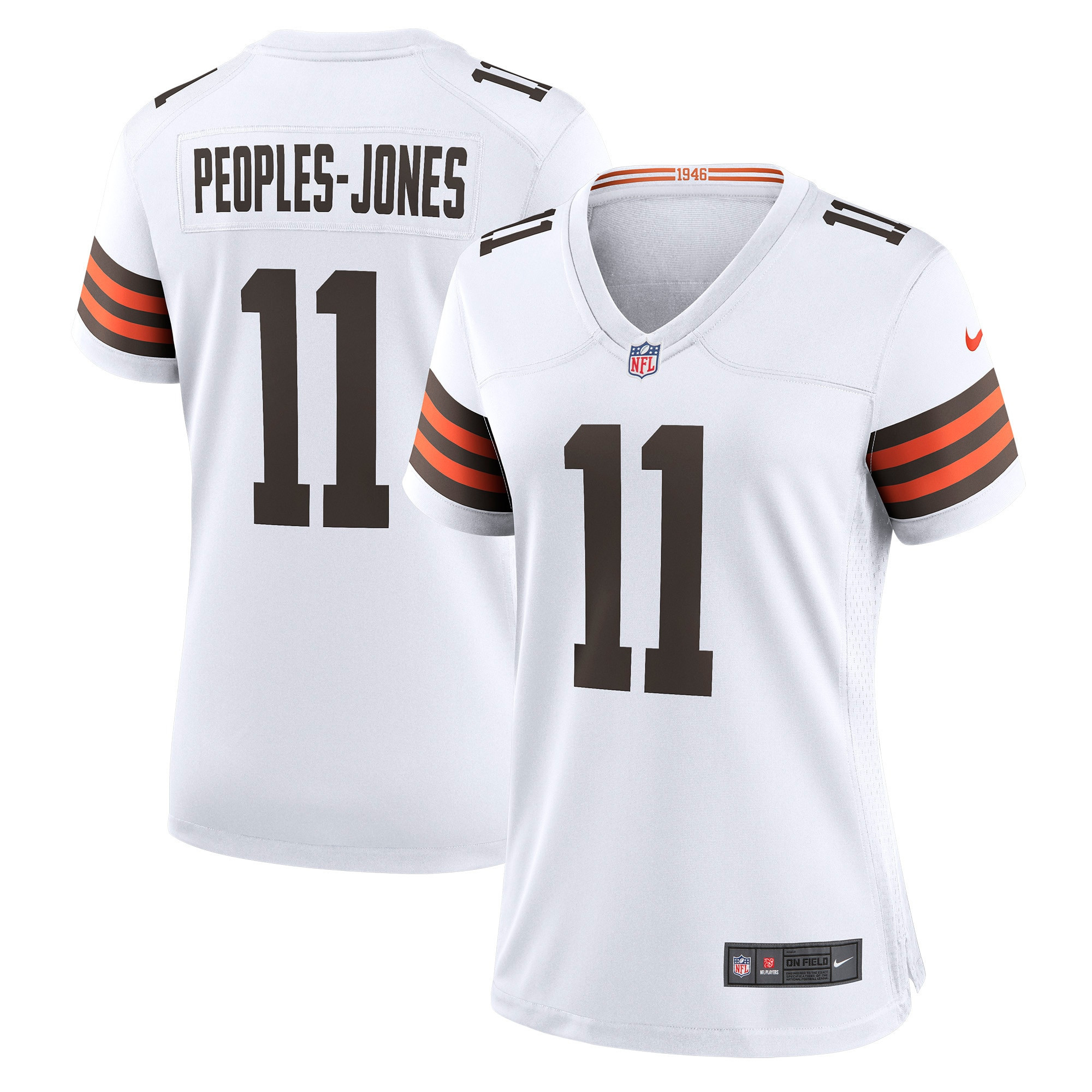 Donovan Peoples-jones Cleveland Browns Womens Game Jersey - White Nfl