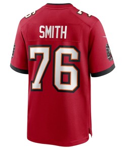 Donovan Smith 74 Tampa Bay Buccaneers Game Jersey - Red