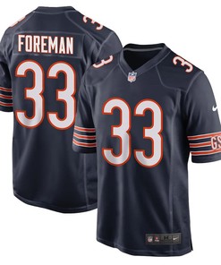 D’onta Foreman 33 Chicago Bears Men Game Jersey - Navy