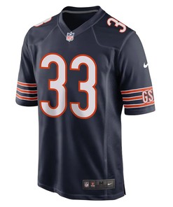 D’onta Foreman 33 Chicago Bears Men Game Jersey - Navy