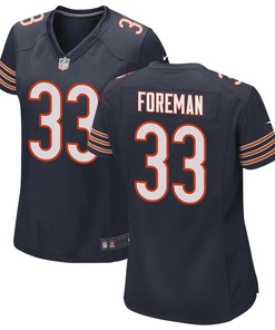 D’onta Foreman 33 Chicago Bears Women Game Jersey - Navy