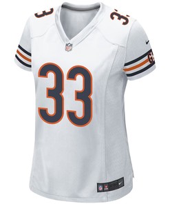 D’onta Foreman 33 Chicago Bears Women Game Jersey - White