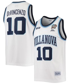 Donte Divincenzo Villanova Wildcats Original Retro Brand 2016 Ncaa Mens Basketball Tournament March Madness Final Four Alumni Commemorative Classic Basketball Jersey - White Ncaa