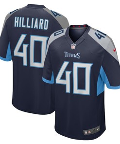 Dontrell Hilliard Tennessee Titans Game Player Jersey - Navy