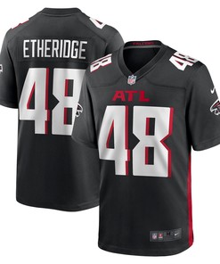 Dorian Etheridge Atlanta Falcons Game Jersey - Black Nfl