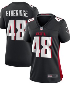 Dorian Etheridge Atlanta Falcons Womens Game Jersey - Black Nfl