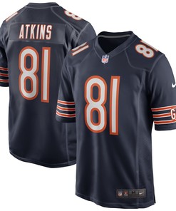 Doug Atkins Chicago Bears Game Retired Player Jersey - Navy Nfl