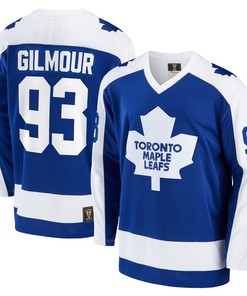 Doug Gilmour Toronto Maple Leafs Fanatics Branded Breakaway Retired Player Jersey - Blue Nhl