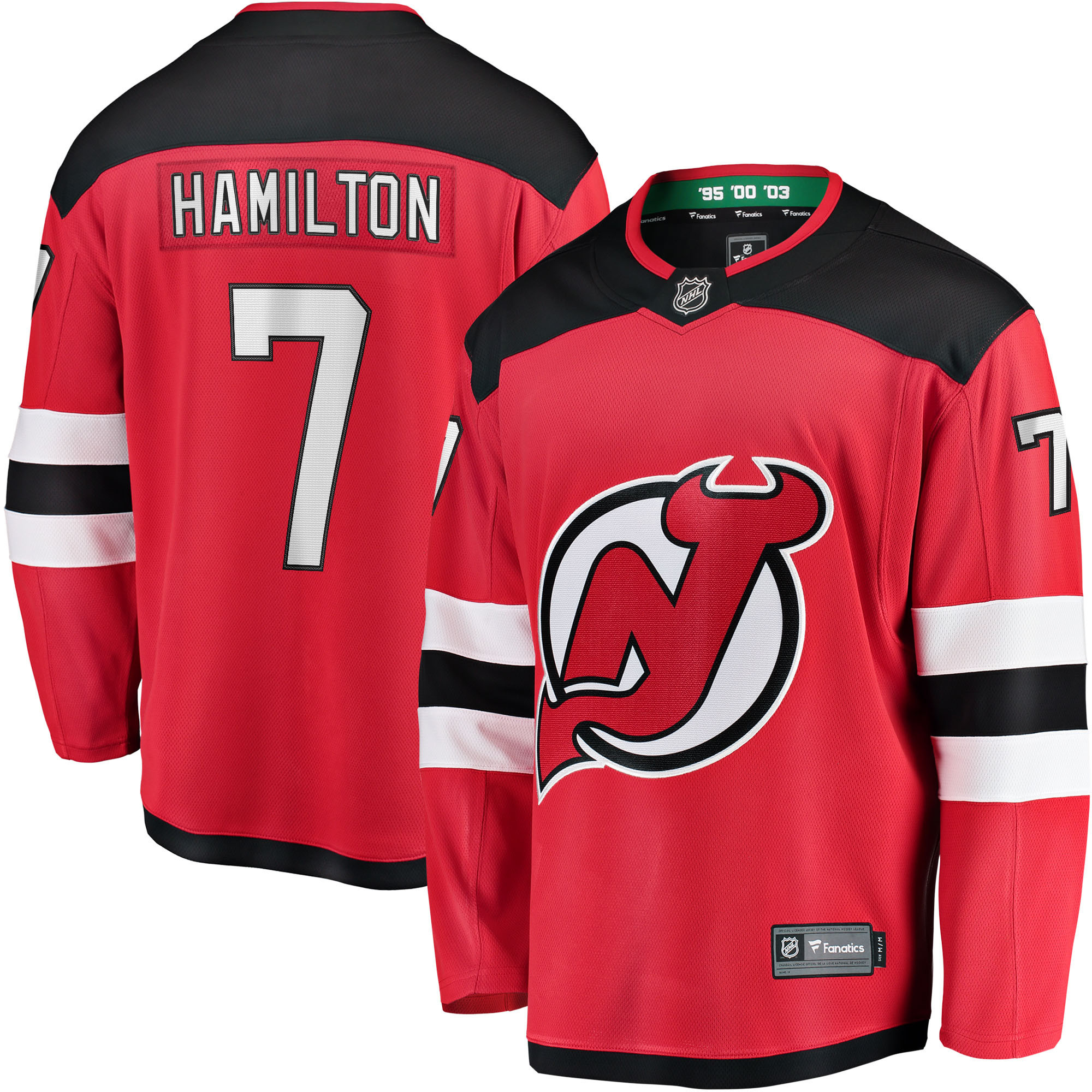Dougie Hamilton New Jersey Devils Fanatics Branded Breakaway Player Jersey - Red Nhl