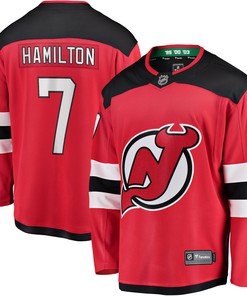Dougie Hamilton New Jersey Devils Fanatics Branded Breakaway Player Jersey - Red Nhl