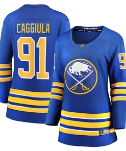 Drake Caggiula Buffalo Sabres Fanatics Branded Womens Home Breakaway Player Jersey - Royal Nhl