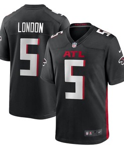 Drake London 5 Atlanta Falcons 2022 Draft First Round Pick Game Jersey In Black
