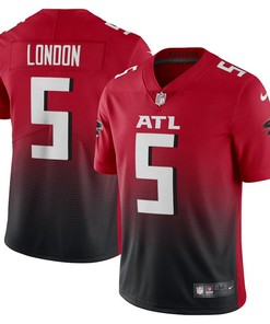 Drake London 5 Atlanta Falcons Men Vapor Limited Jersey - Red