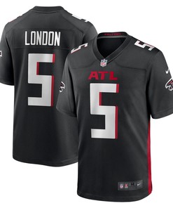 Drake London Atlanta Falcons 2022 Nfl Draft First Round Pick Game Jersey - Black Nfl