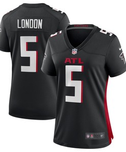 Drake London Atlanta Falcons Womens Player Game Jersey - Black Nfl