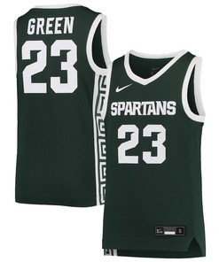 Draymond Green 23 Michigan State Spartans Basketball Youth Jersey - Green