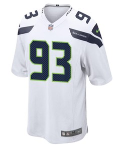 Dre’mont Jones 93 Seattle Seahawks Game Men Jersey - White