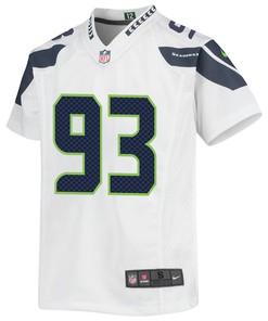 Dre’mont Jones 93 Seattle Seahawks Game Youth Jersey - White