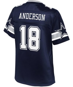 Dres Anderson Dallas Cowboys Nfl Pro Line Womens Player Jersey - Navy