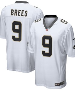 Drew Brees New Orleans Saints Game Jersey White Nfl