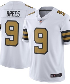 Drew Brees New Orleans Saints Vapor Untouchable Color Rush Limited Player Jersey - White Nfl