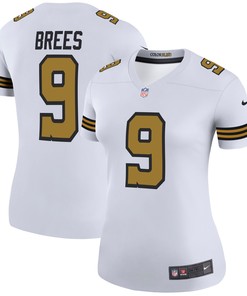 Drew Brees New Orleans Saints Womens Color Rush Legend Jersey White Nfl