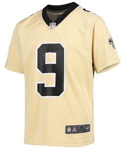 Drew Brees New Orleans Saints Youth Inverted Game Jersey - Gold