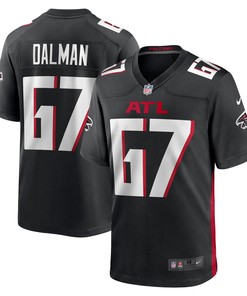 Drew Dalman Atlanta Falcons Game Jersey - Black Nfl