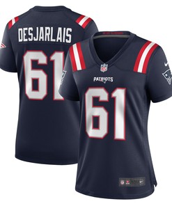 Drew Desjarlais New England Patriots Womens Game Jersey - Navy Nfl