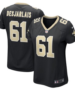Drew Desjarlais New Orleans Saints Women's Game Player Jersey - Black