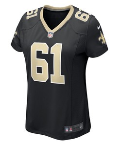 Drew Desjarlais New Orleans Saints Women's Game Player Jersey - Black