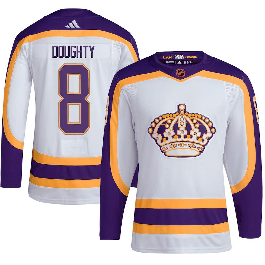 Drew Doughty 8 Los Angeles Kings Reverse Retro 2.0 Jersey - White
