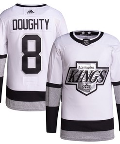Drew Doughty Los Angeles Kings Adidas 2021/22 Alternate Primegreen Authentic Pro Player Jersey - White Nhl