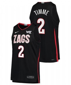 Drew Timme 2 Gonzaga Bulldogs 2022 College Basketball Limited Men Jersey - Black
