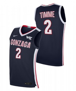 Drew Timme 2 Gonzaga Bulldogs 2023 College Basketball Elite Men Jersey - Navy
