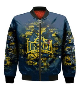 Drexel Dragons Bomber Jacket Camouflage Vintage  - NCAA